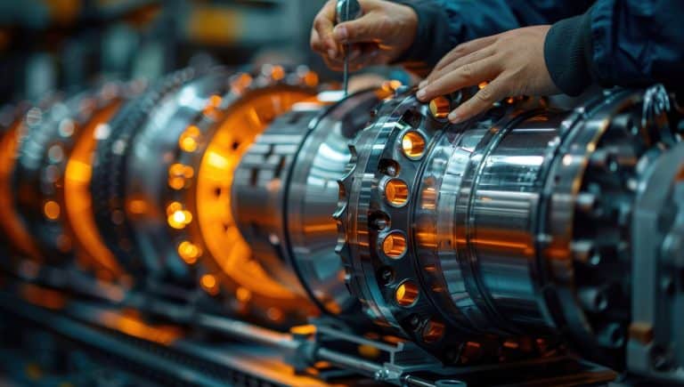 Machine component maintenance shiny metal engineering